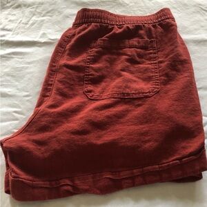 Old Navy Rust Elastic Waist Shorts LG